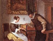 Jan Steen The Harpsichord Lesson oil painting reproduction